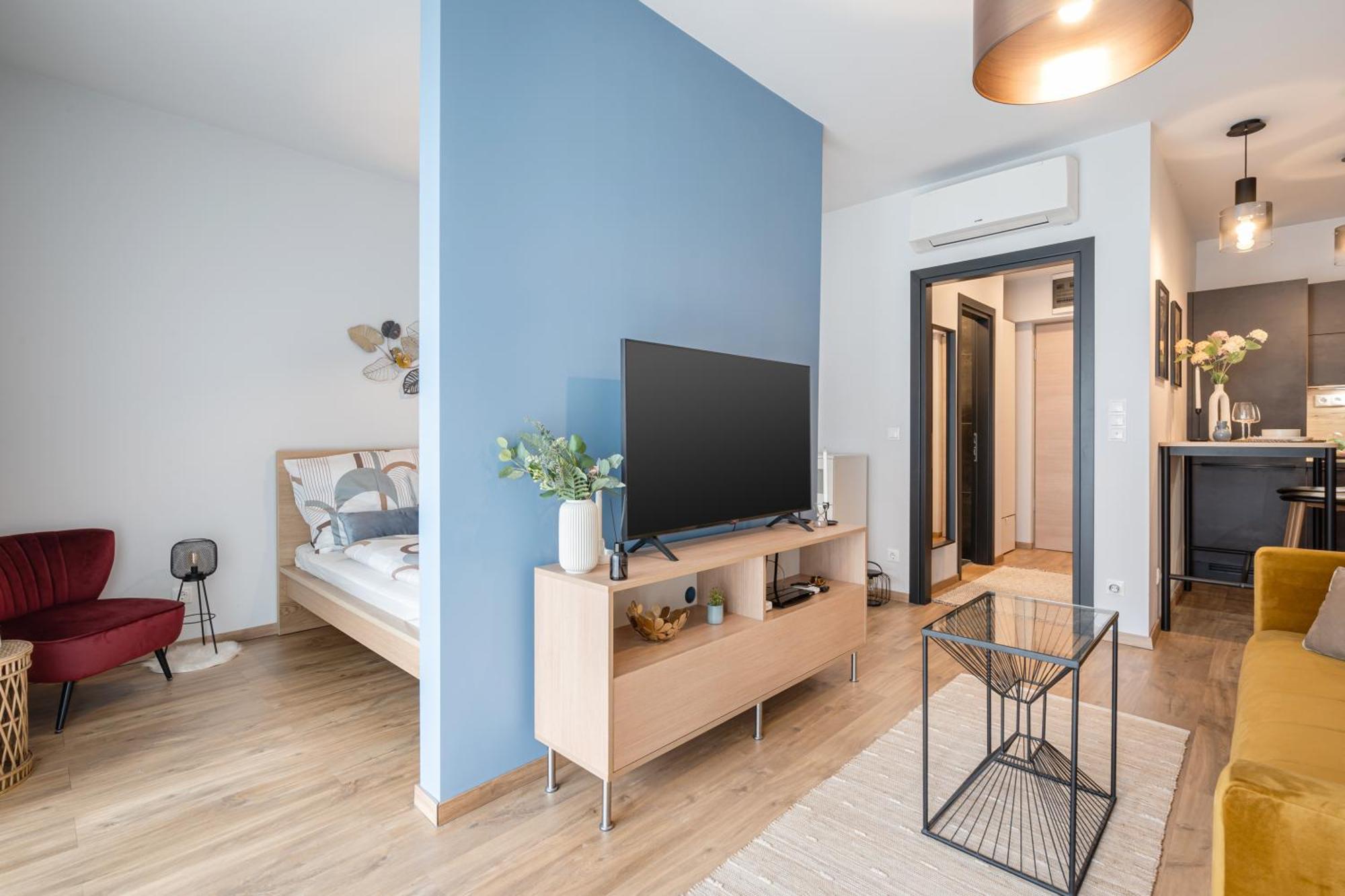 Blooming With Free Underground Parking Appartement